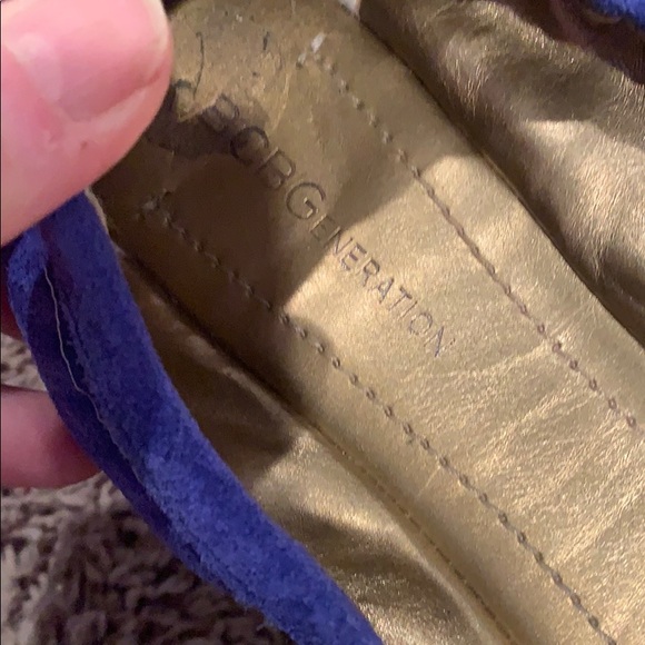 Bcbg cute blue suede loafers - Picture 3 of 6